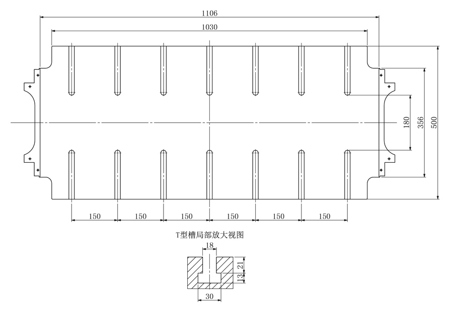 60噸龍門高速沖床結(jié)構(gòu)圖